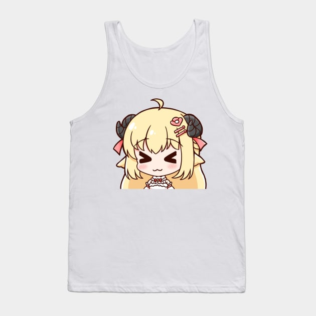 Tsunomaki Watame Chibi Tank Top by Kent